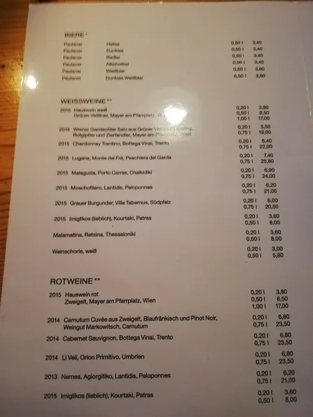 menu 2 of Potlatsch