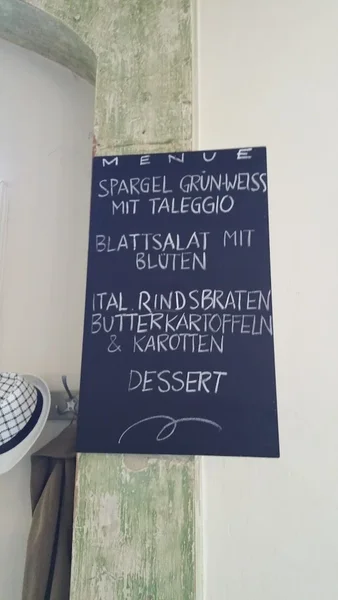 menu 0 of Speisezimmer