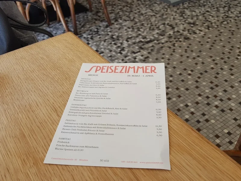 menu 2 of Speisezimmer