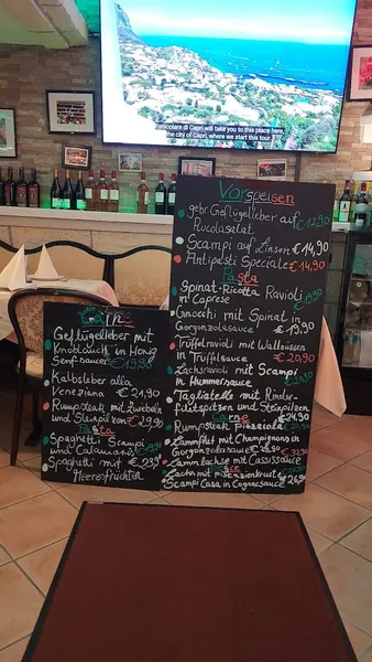 menu 0 of SAN MARINO RiSTORANTE PiZZERIA (1990)