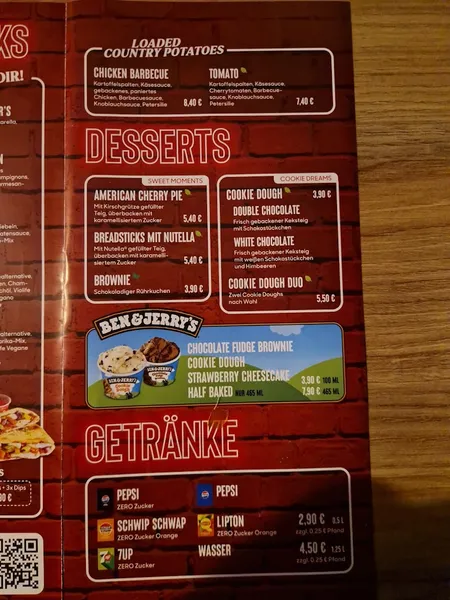 menu 0 of Pizza Hut Hamburg Rahlstedt