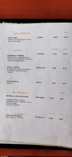 menu 1 of St. Benno Einkehr