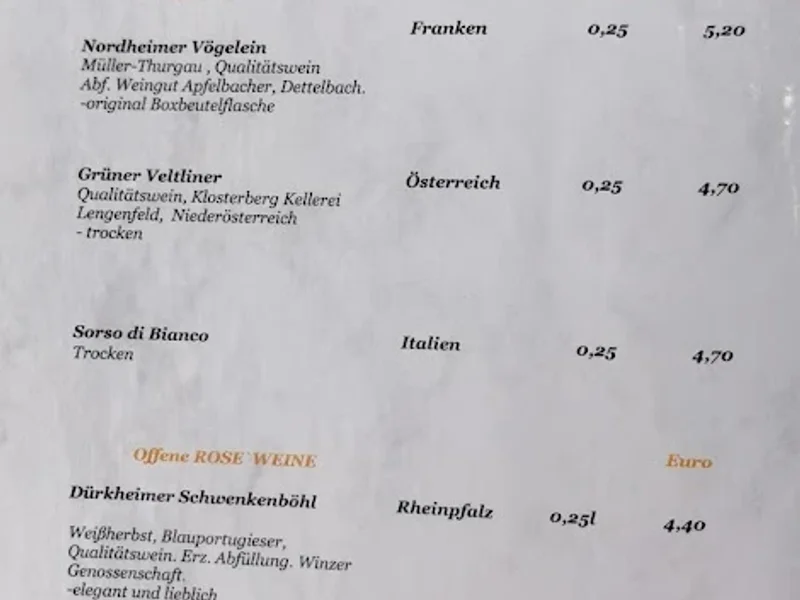 menu 1 of St. Benno Einkehr