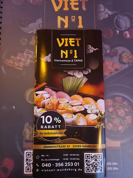 menu 1 of Viet No.1 Mundsburg