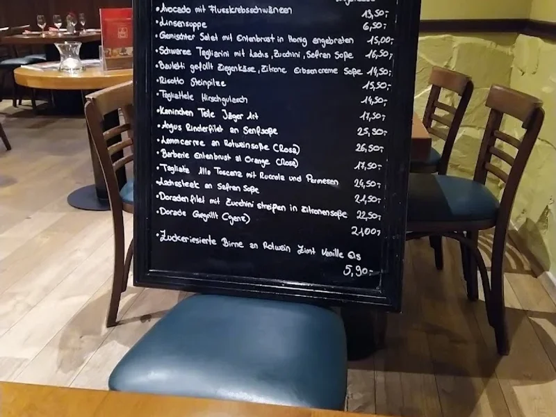 menu 1 of La Posteria