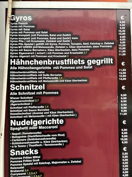 menu 2 of My Greek Inh. Stavros Vanias