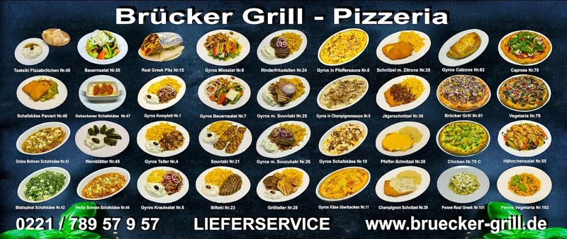 menu 0 of Brücker Grill - Pizzeria