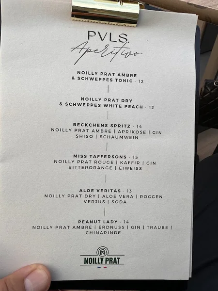 menu 1 of PULS - Restaurant & Bar