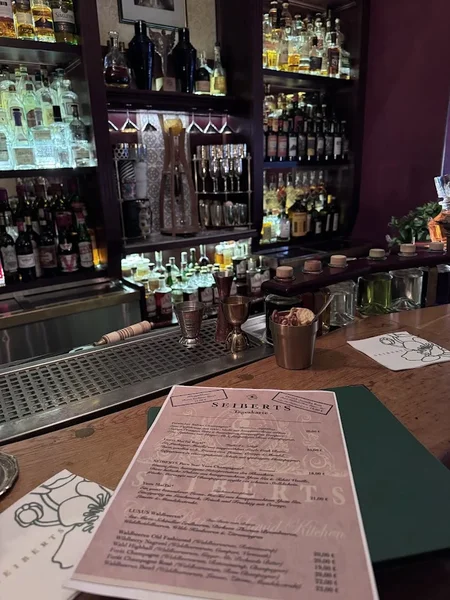 menu 1 of Seiberts - Classic Bar & Liquid Kitchen