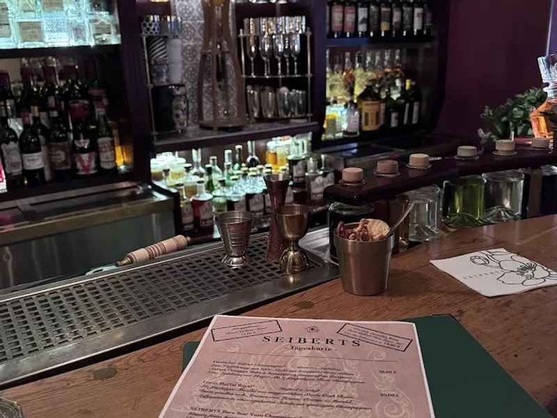 menu 1 of Seiberts - Classic Bar & Liquid Kitchen