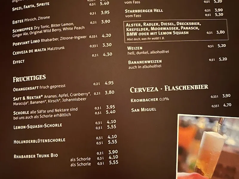 menu 2 of Finca & Bar Celona Nürnberg