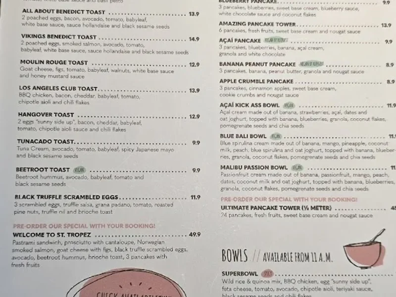 menu 1 of BASECOFFEE® Nürnberg
