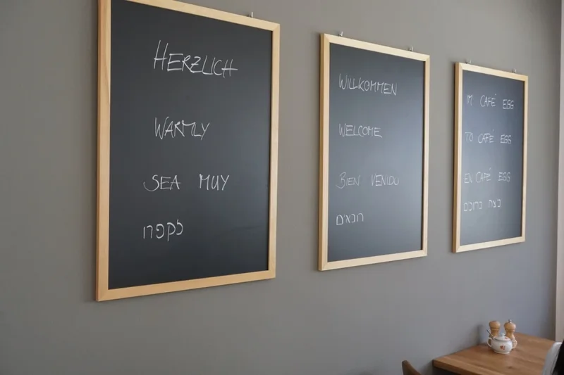 menu 2 of café egg