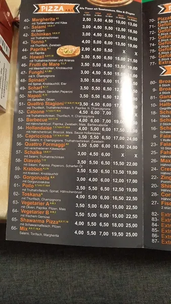menu 1 of Damaskus Tor