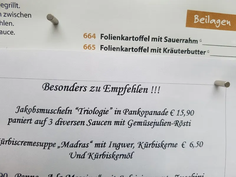 menu 2 of Waldhaus am See