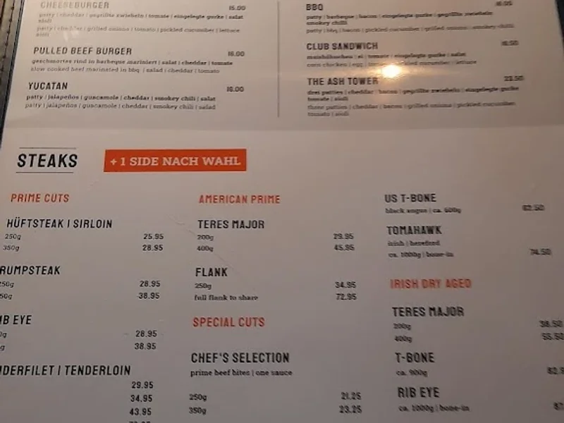 menu 1 of The ASH Köln MesseCity
