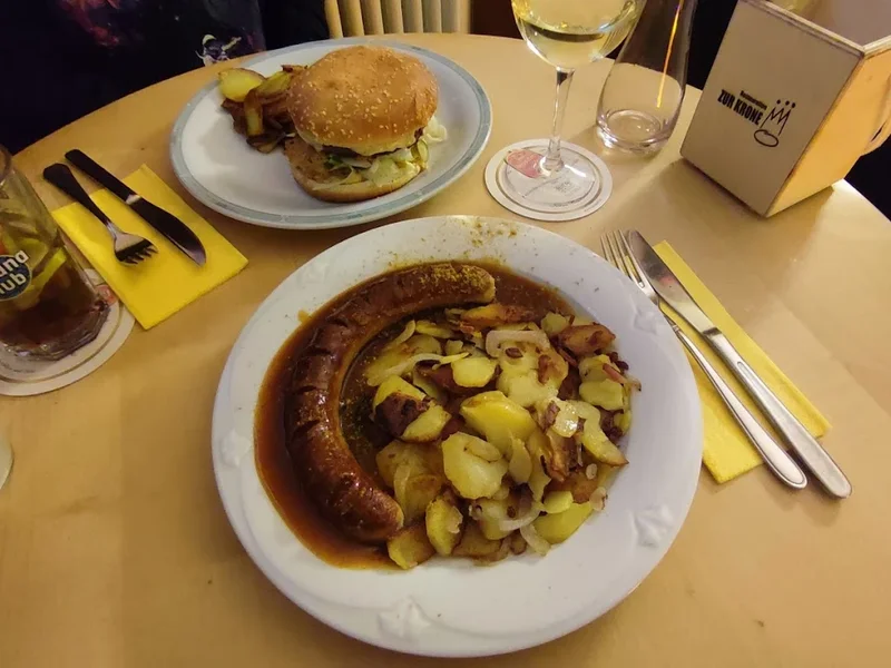 menu 2 of Restauration Zur Krone