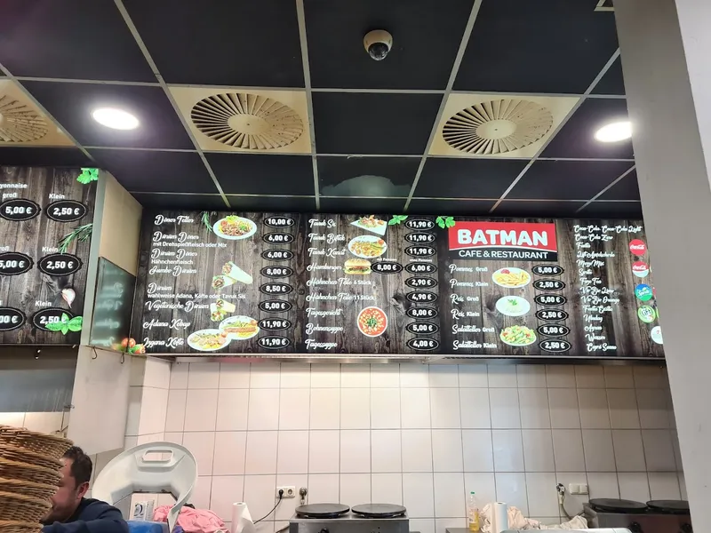 menu 0 of Batman Restaurant