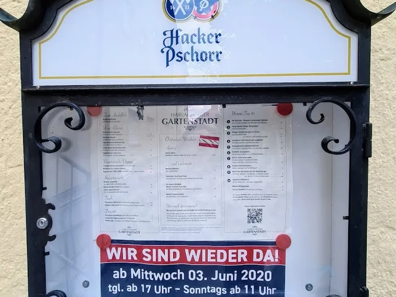 menu 1 of Harlachinger Gartenstadt