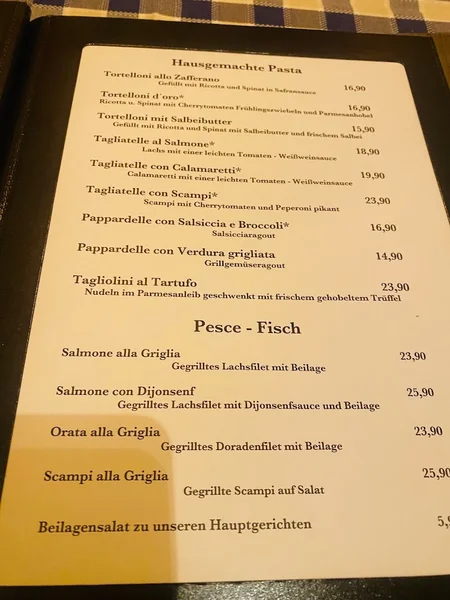 menu 0 of Trattoria Di Liberto