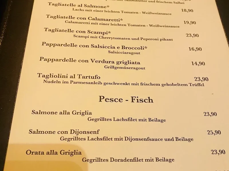 menu 0 of Trattoria Di Liberto