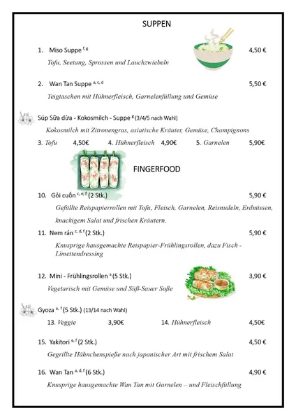 menu 0 of Mr.Trung Viet Cuisine - Sushi