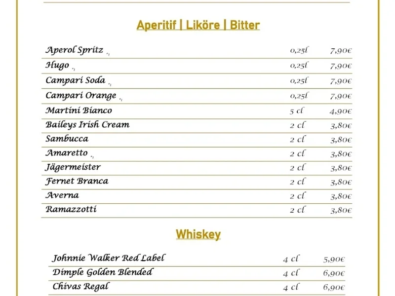 menu 0 of Gasthaus Maxhof