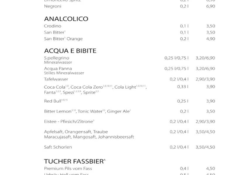 menu 0 of Osteria Del Centro