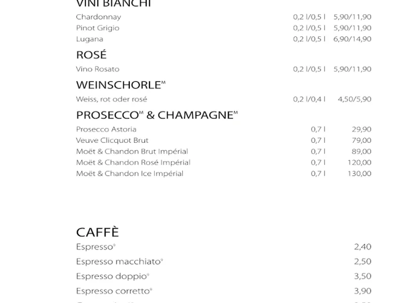 menu 1 of Osteria Del Centro