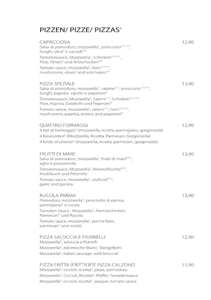menu 2 of Osteria Del Centro