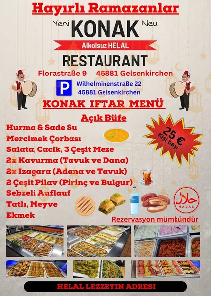 menu 2 of Yeni Konak Restaurant