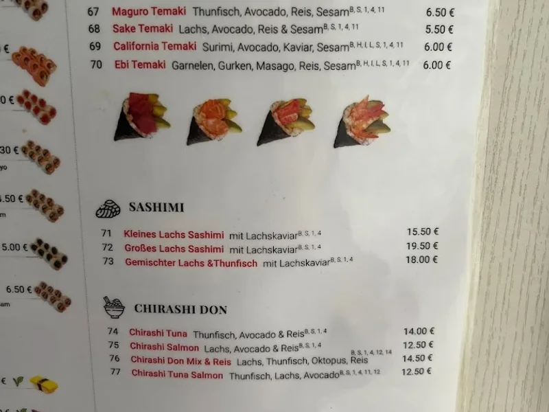 menu 1 of Oshikuru