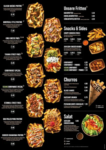 menu 0 of Frittenwerk Essen Hbf