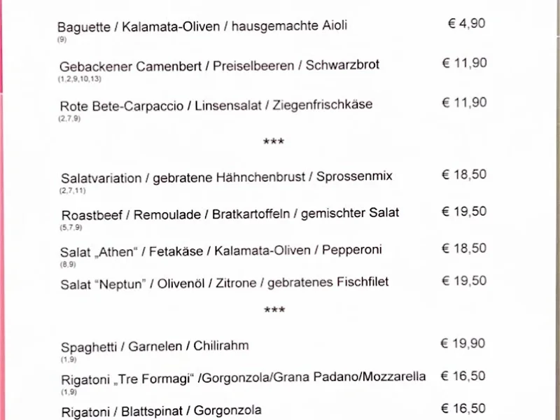 menu 0 of Restaurant & Kneipe Köln | Kölsche Art