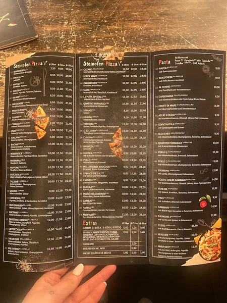 menu 0 of La Pizza Rü
