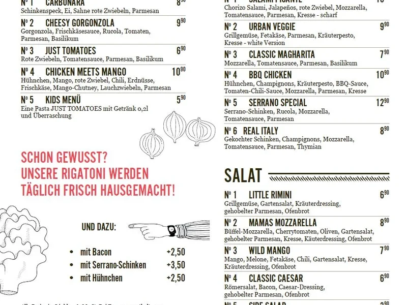 menu 0 of Restaurant Flamingo Münchner Tierpark Hellabrunn