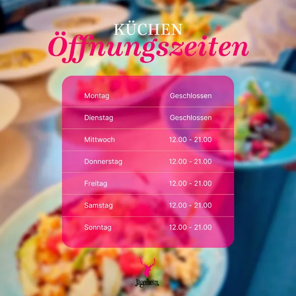 menu 2 of Restaurant Jägerheim