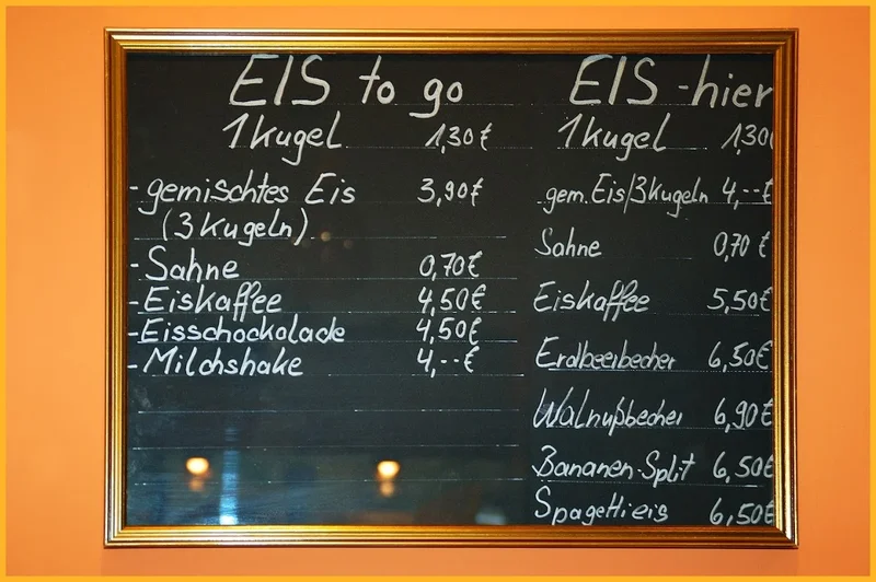 menu 0 of Cafe Sonnenback