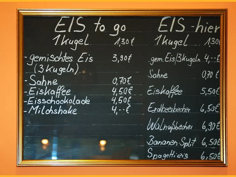 menu 0 of Cafe Sonnenback