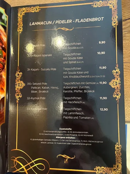 menu 1 of Nirvana Restaurant & Cafe