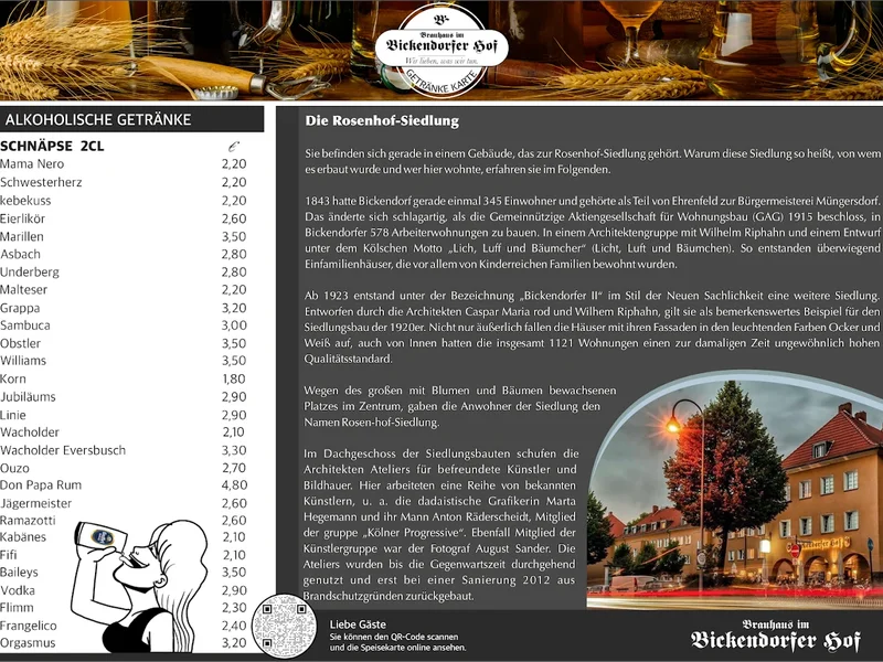 menu 2 of Bickendorfer Hof
