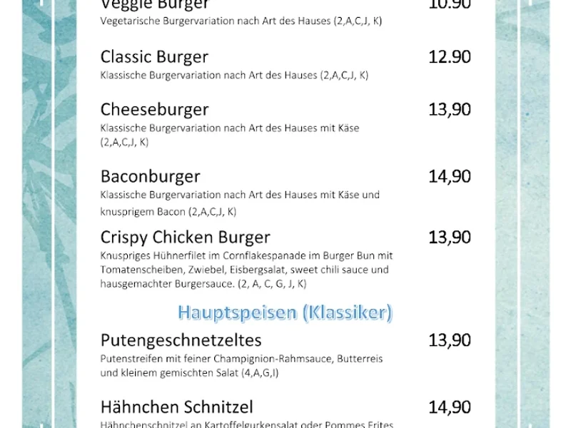menu 1 of Kreillies Breakfast & Lunch - München