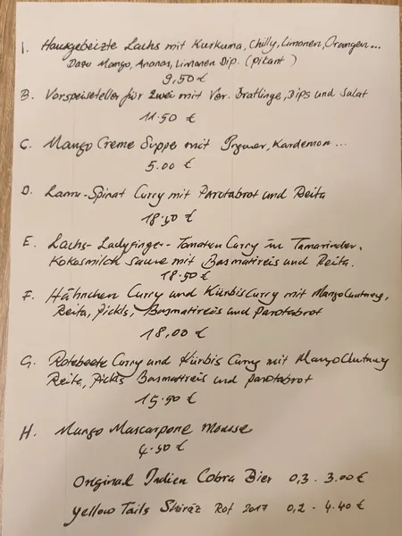 menu 0 of Ganesh