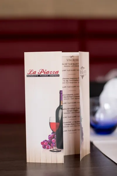 menu 0 of La Piazza