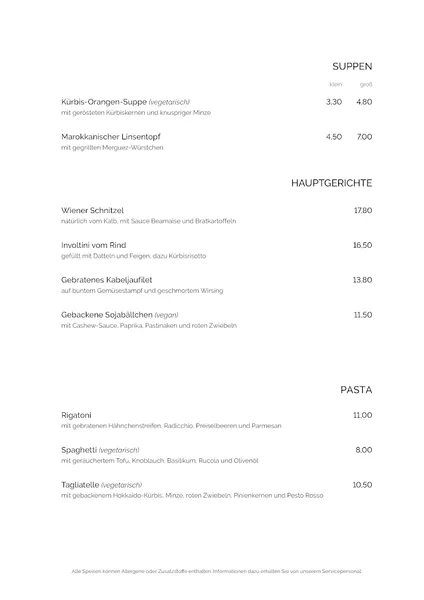menu 0 of Kaiserbad