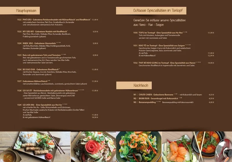 menu 0 of Sao Mai Nürnberg
