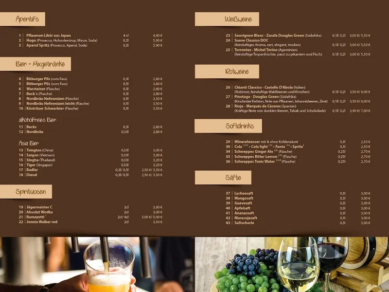 menu 2 of Sao Mai Nürnberg
