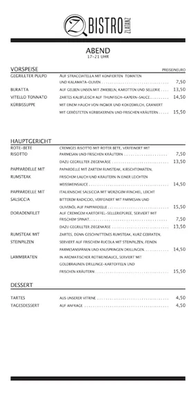 menu 0 of Zlatanz Menami - Restaurant & Café