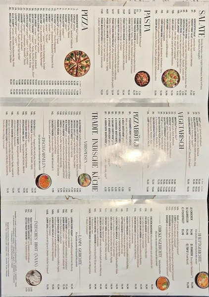 menu 1 of Namaste Nonna