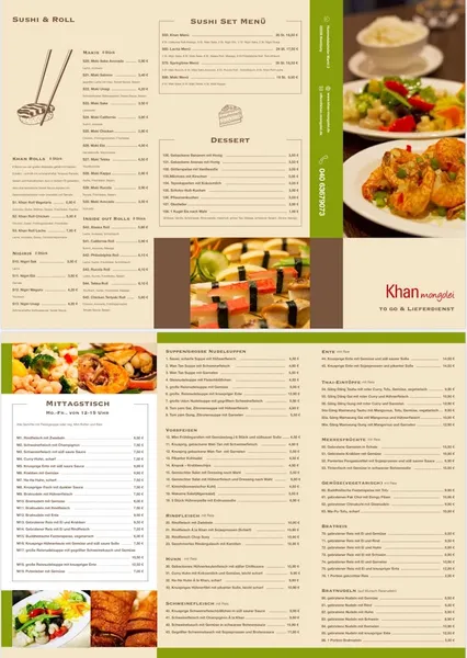 menu 0 of Khan Mongolei